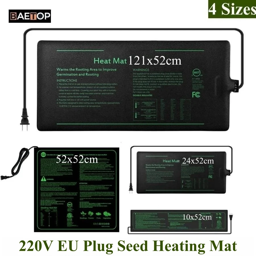 Seedling Heat Pad - Tapete de calor para mudas, 4