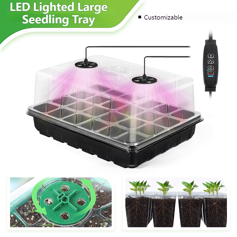 Dome Propagation Kit - Kit de Bandeja para Mudas com
