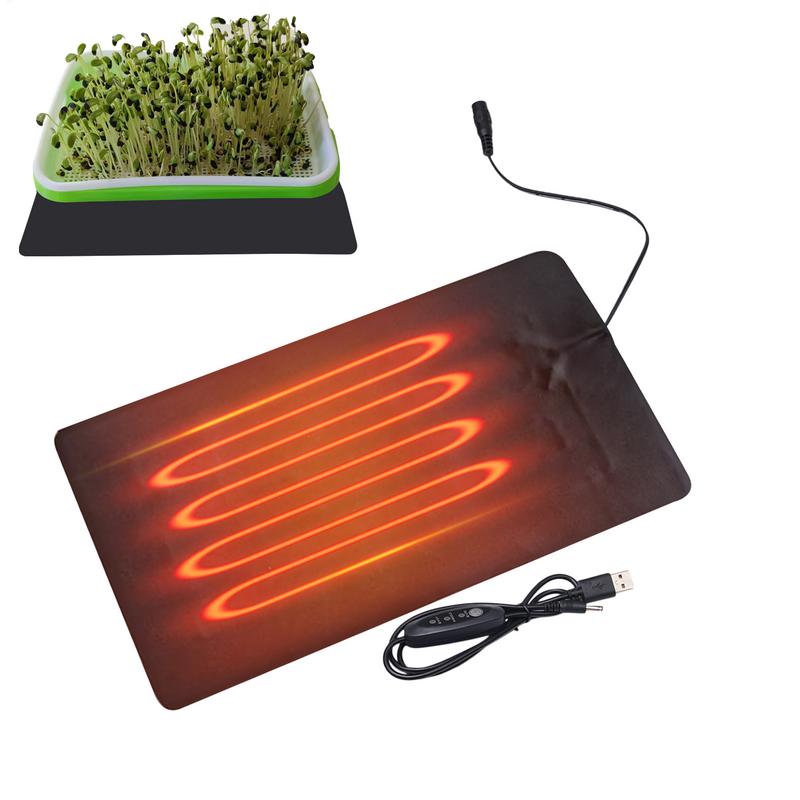 Seedling Heat Pad - Tapete Térmico para Plantas em PVC,