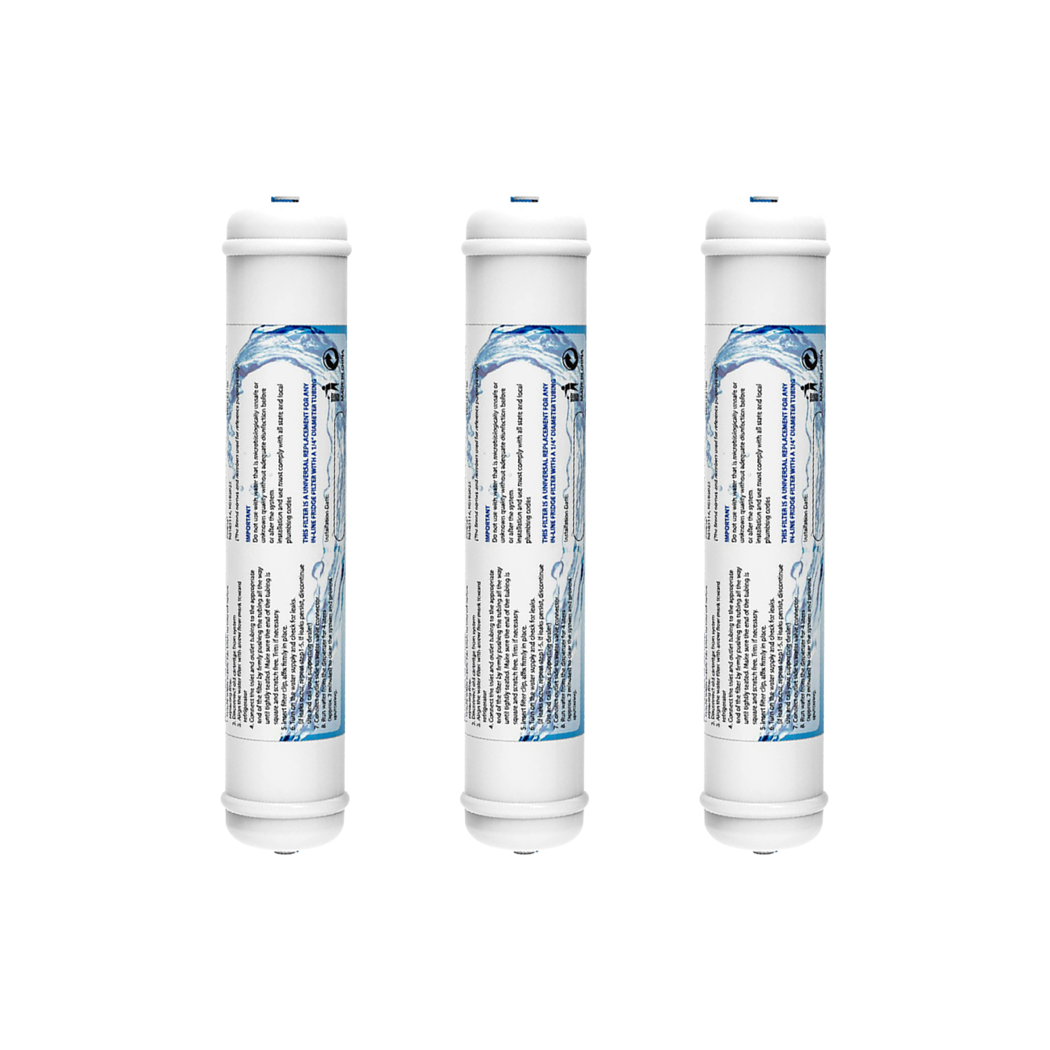 Carbon Filter Inline - Filtro de Água Inline T33 1/4