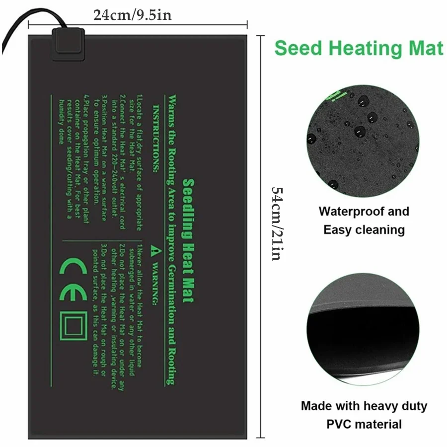 Tapete de calor para mudas, 4  - Seedling Heat Pad avaliação e preço