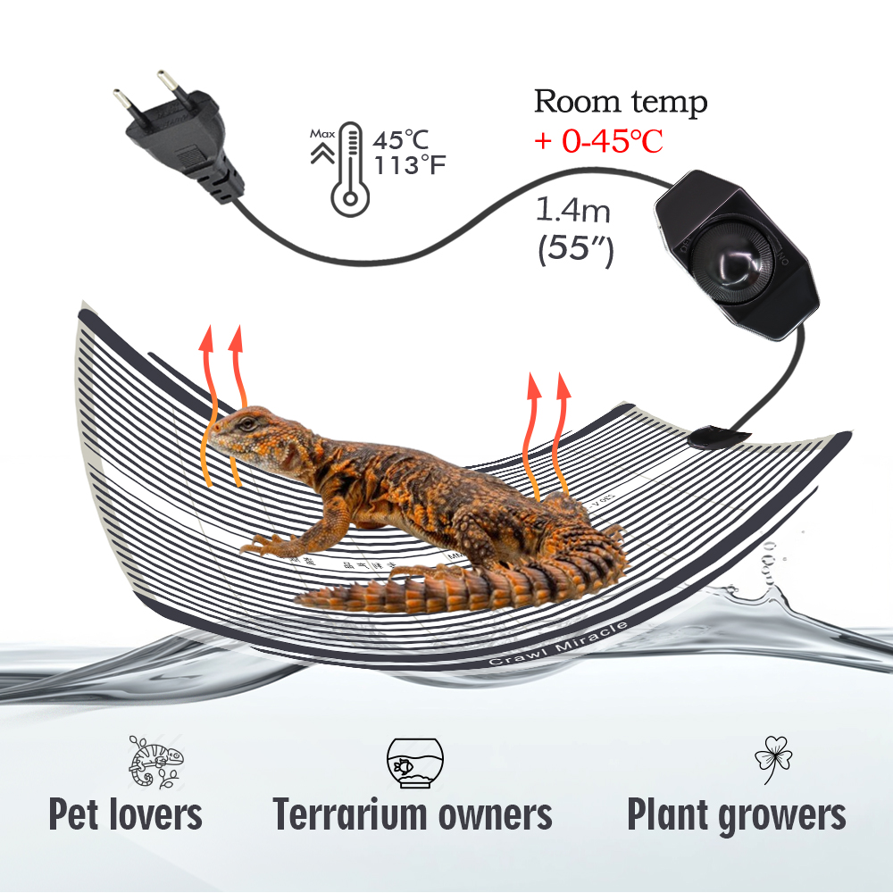 Tapete de aquecimento de répte - Seedling Heat Pad avaliação e preço