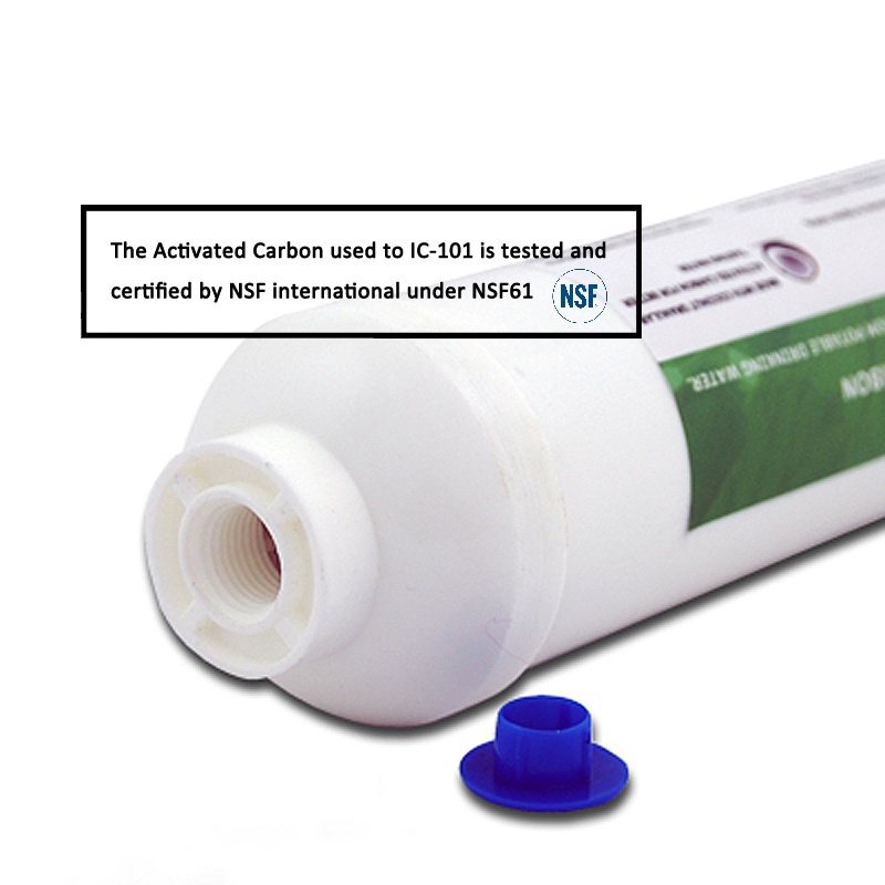 Coronwater Inline RO GAC Posfi - Carbon Filter Inline avaliação e preço