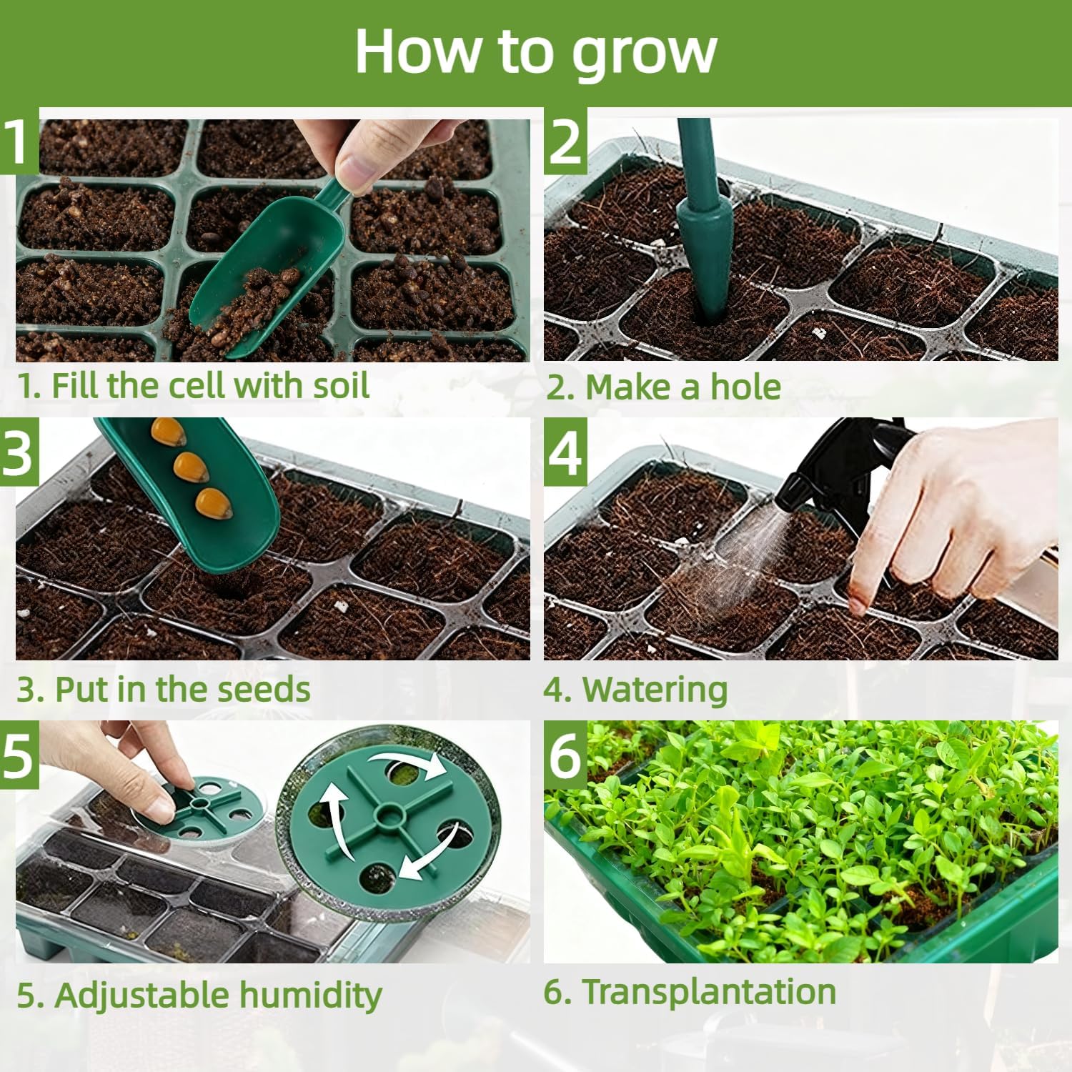 Kit de Germinação com 10 Bande - Dome Propagation Kit avaliação e preço