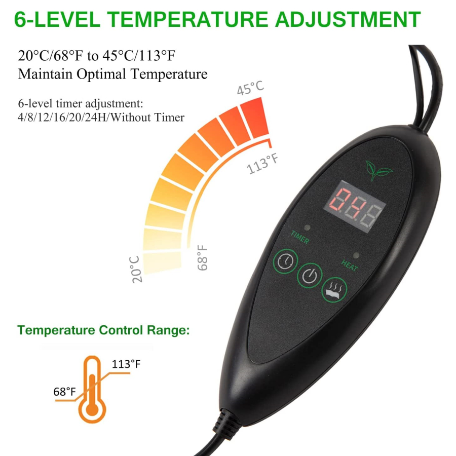 Almofada de calor impermeável  - Seedling Heat Pad avaliação e preço