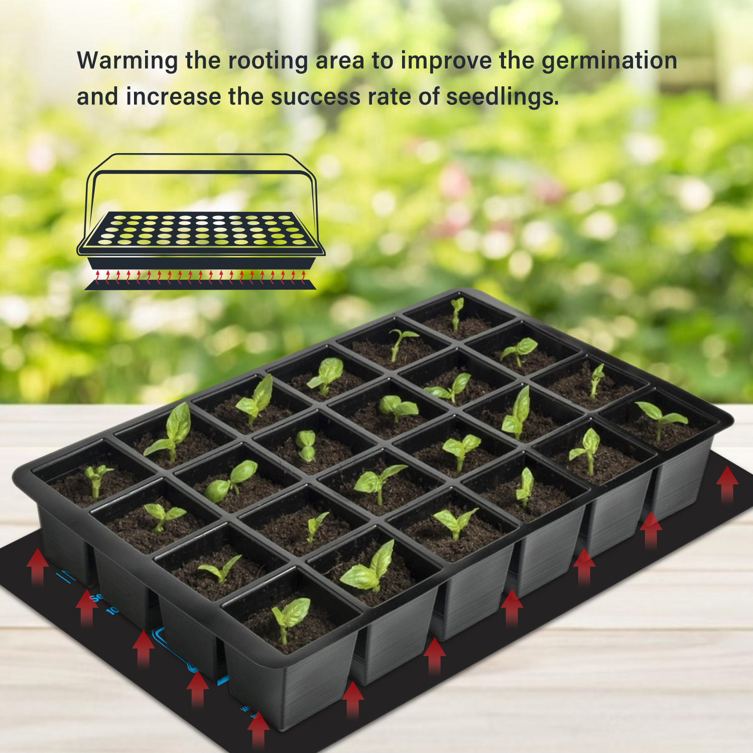 20.75x10cm ue/eua/reino unido/ - Seedling Heat Pad avaliação e preço