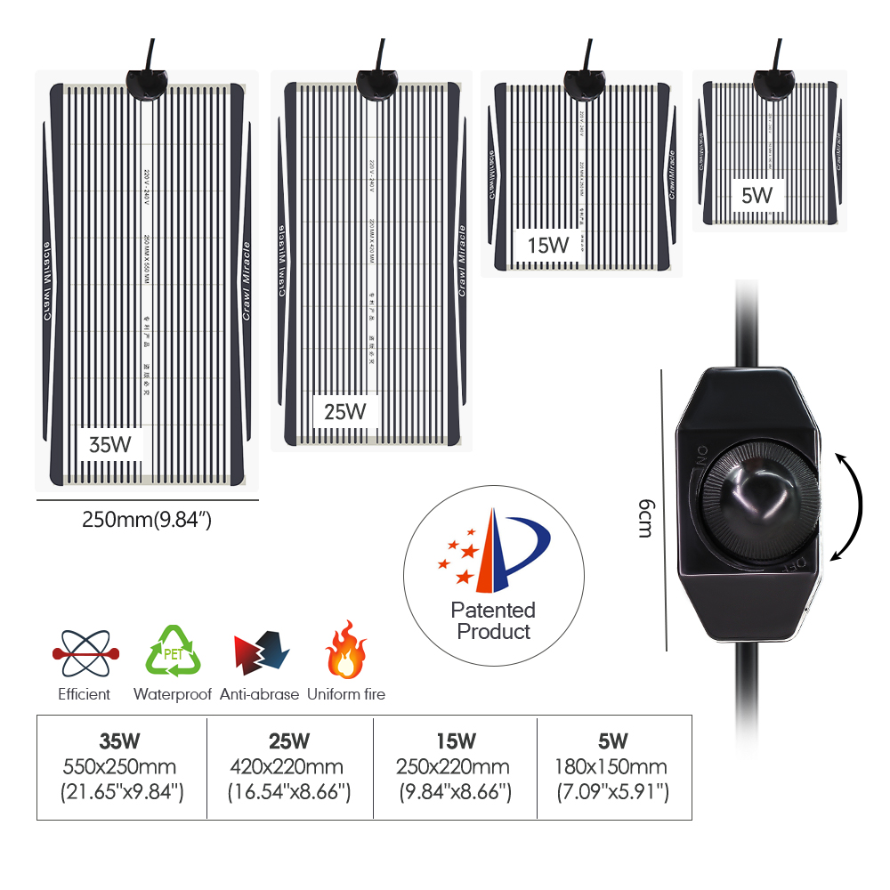 Material de grafeno ue/au/rein - Seedling Heat Pad avaliação e preço